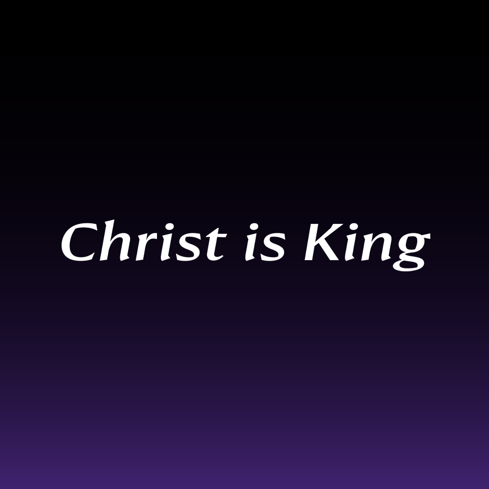 Christ is King Decal