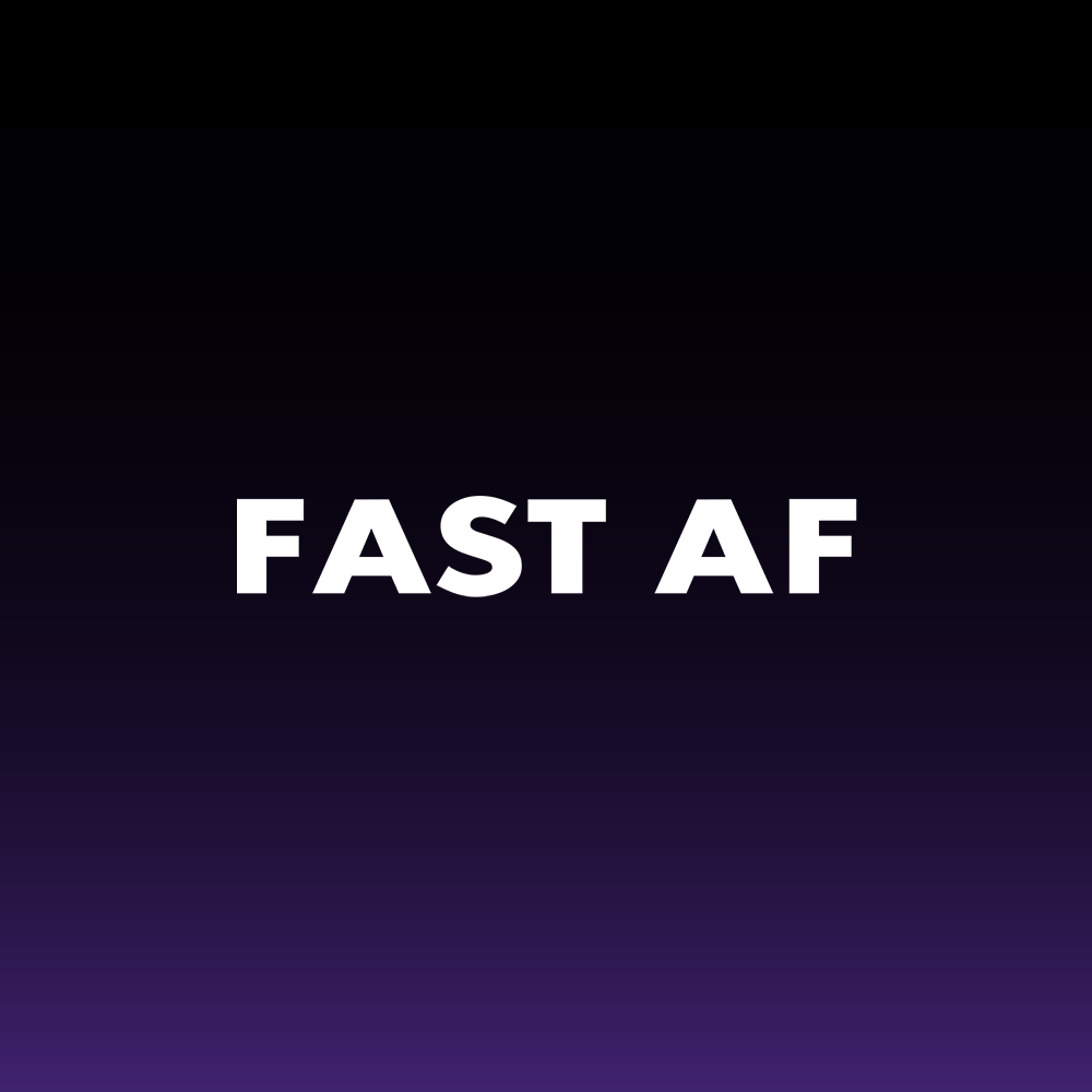 Fast AF Decal