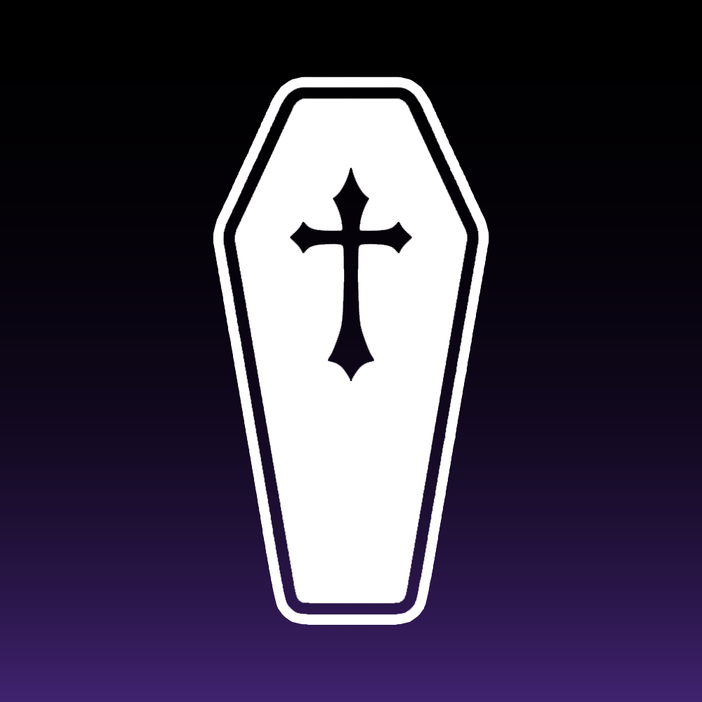 Coffin Decal