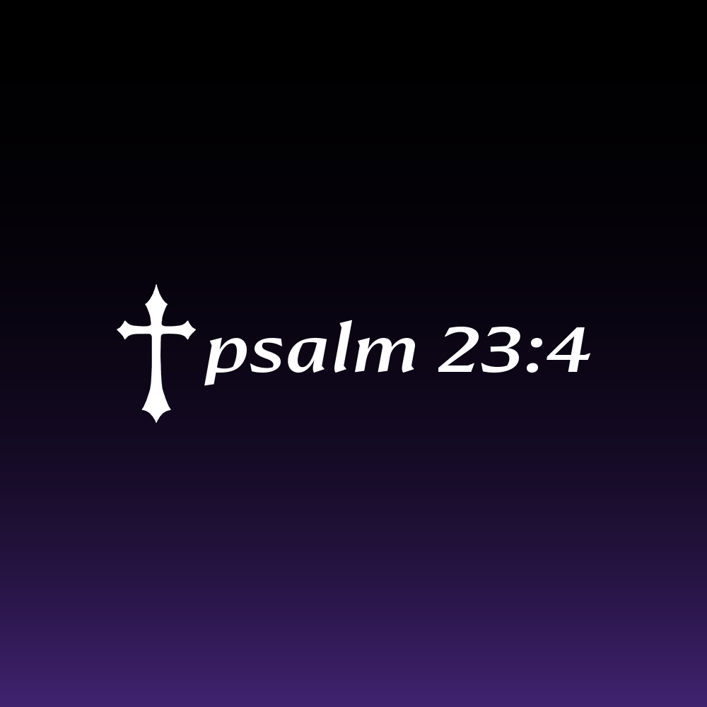 Psalm 23:4