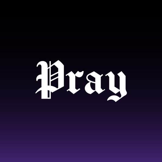 Pray Decal
