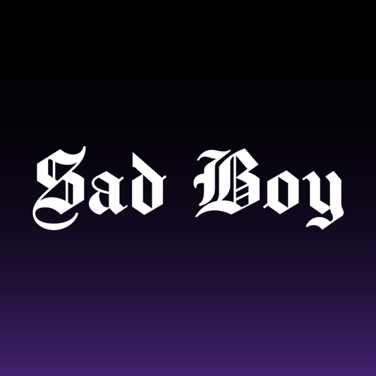 Sad Boy Decal