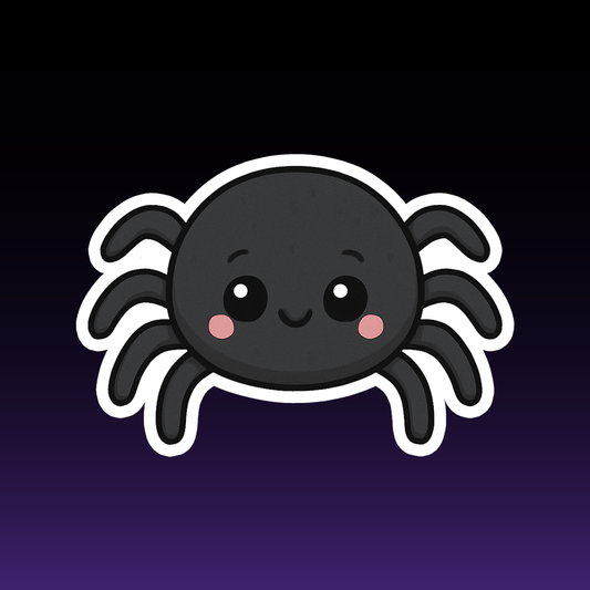 Kawaii Spider Sticker